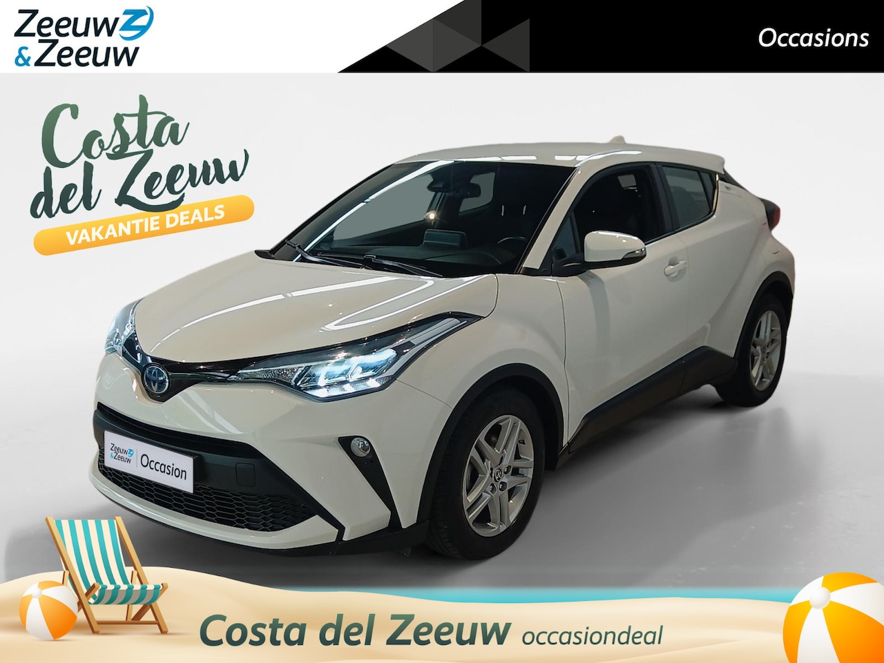 Toyota C-HR - 1.8 Hybrid Dynamic *Navi+Camera*Climate Control*Adapt. Cruise Control*LM.Velgen*Zeer nette - AutoWereld.nl