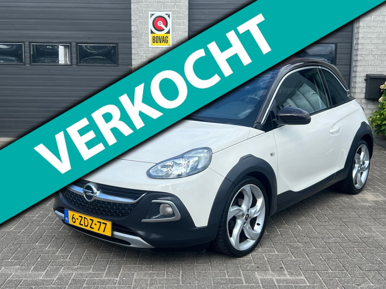 Opel ADAM - 1.0 Turbo Rocks *Cabrio*Airco*Cruise*PDC* - AutoWereld.nl