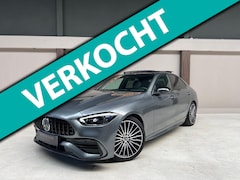 Mercedes-Benz C-klasse - 300 4MATIC AMG PANO/C63/PREM. SFEER/ELECT STOELEN/CAMERA/BURM/PANAMERICANA/CARPLAY/NIEUWST