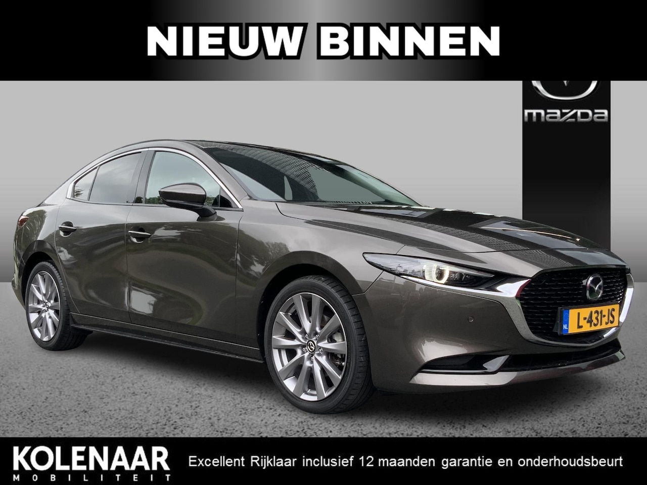 Mazda 3 Sport - 2.0 e-SkyActiv-G M Hybrid 150 Sportive - AutoWereld.nl