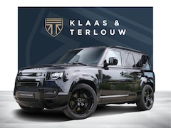 Land Rover Defender 110 - 2.0 P300e X-Dynamic HSE / Santorini Black / Ebony leather / Uitklapbare trekhaak