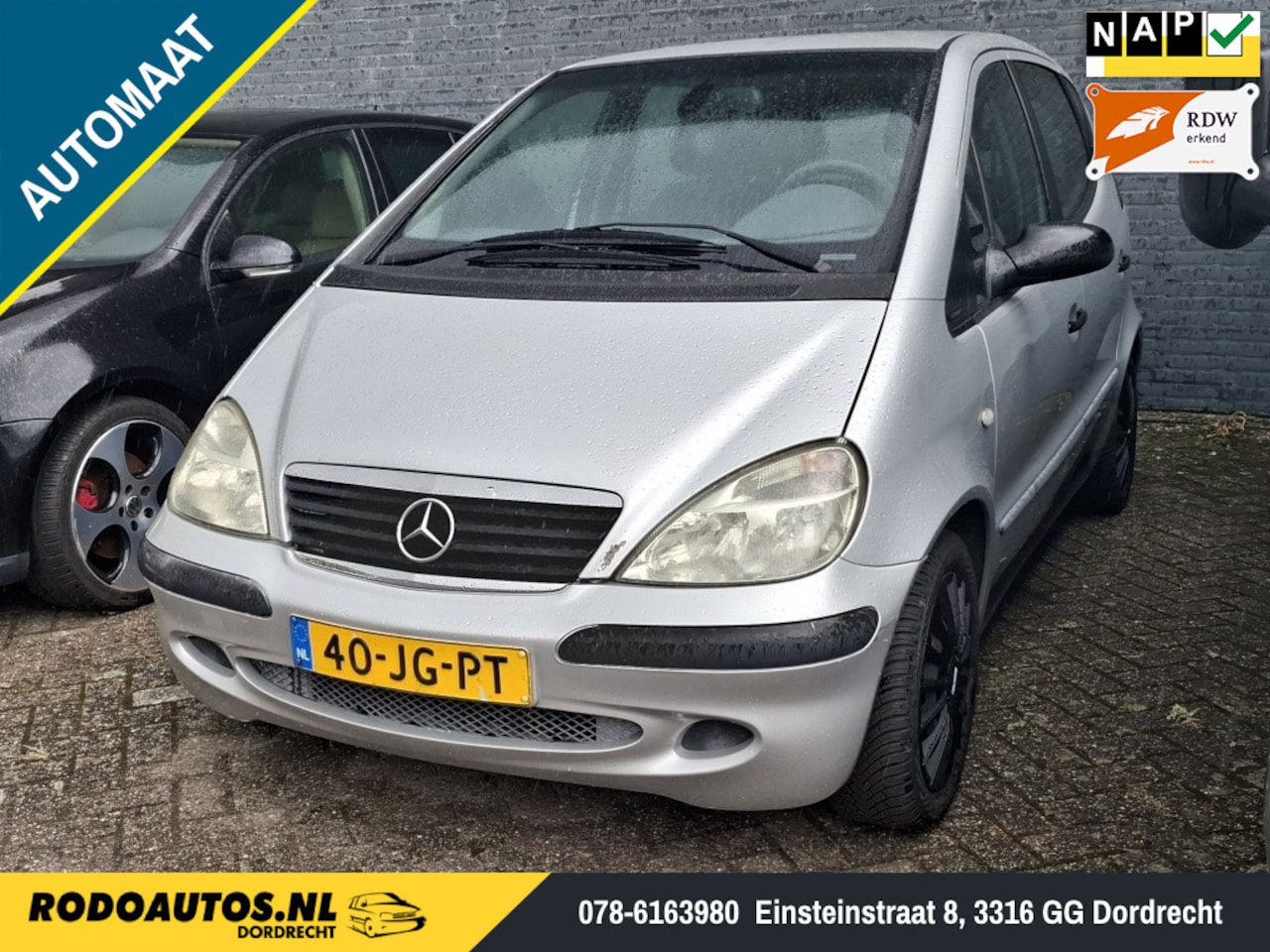Mercedes-Benz A-klasse - 140 Elegance Lang Automaat Airco LEZEN!!! - AutoWereld.nl