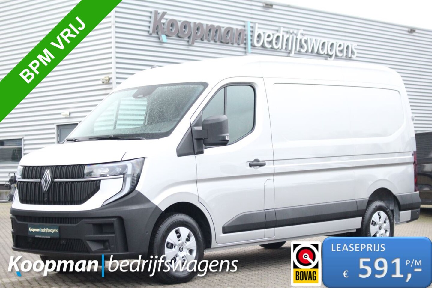 Renault Master - T35 2.0dCi 150pk | L2H2 Extra | Android Navi | Camera | LED | Cruise | Lease 591,- p/m - AutoWereld.nl