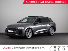Audi e-tron - 55 quattro S-line 95 kWh 408 pk | Navigatie | Panorama dak | Parkeersensoren ( park assist