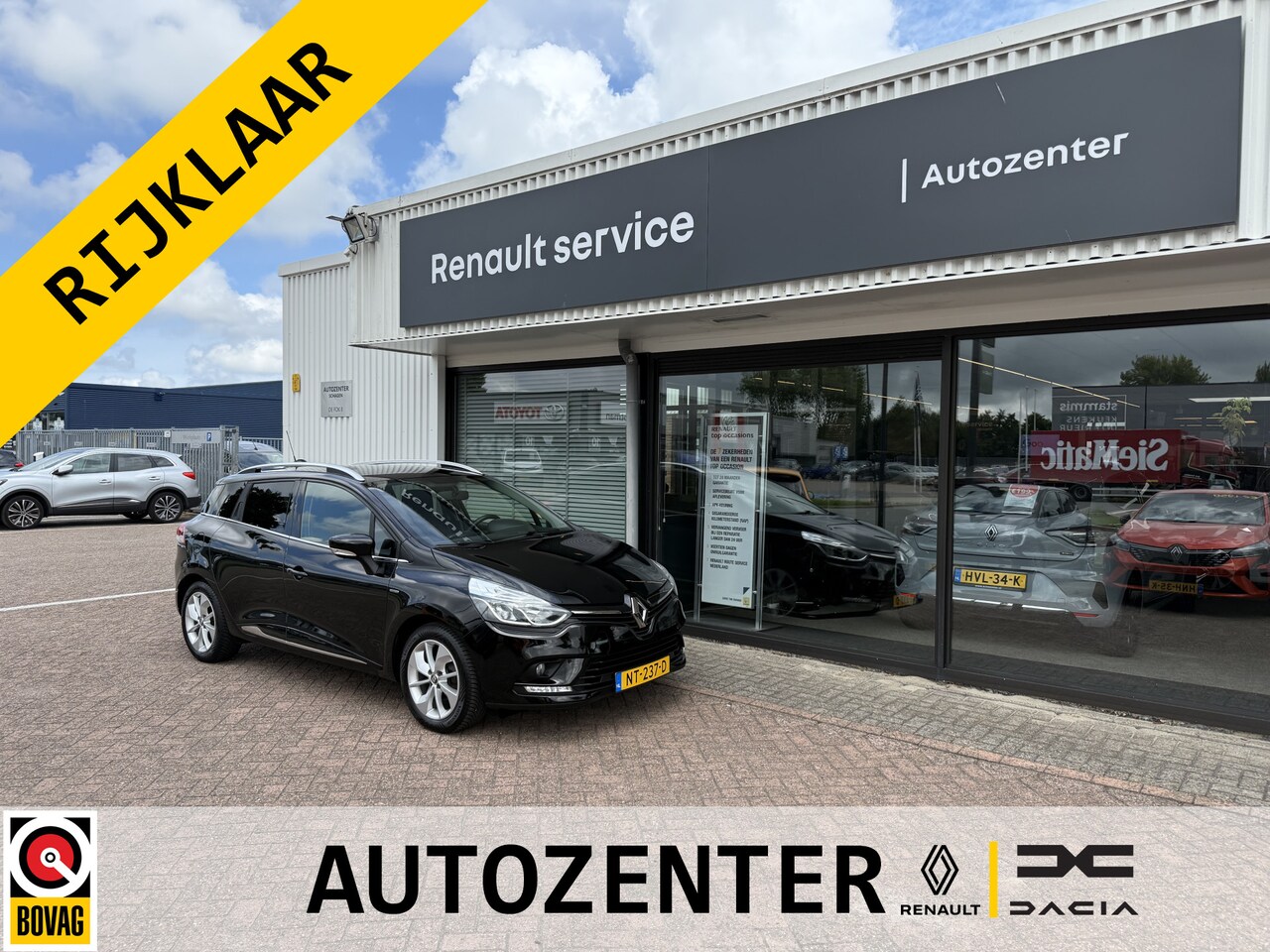 Renault Clio Estate - Limited Tce 90 | parkeersensoren achter | lichtmetalen velgen | tijdelijk gratis Top Aflev - AutoWereld.nl