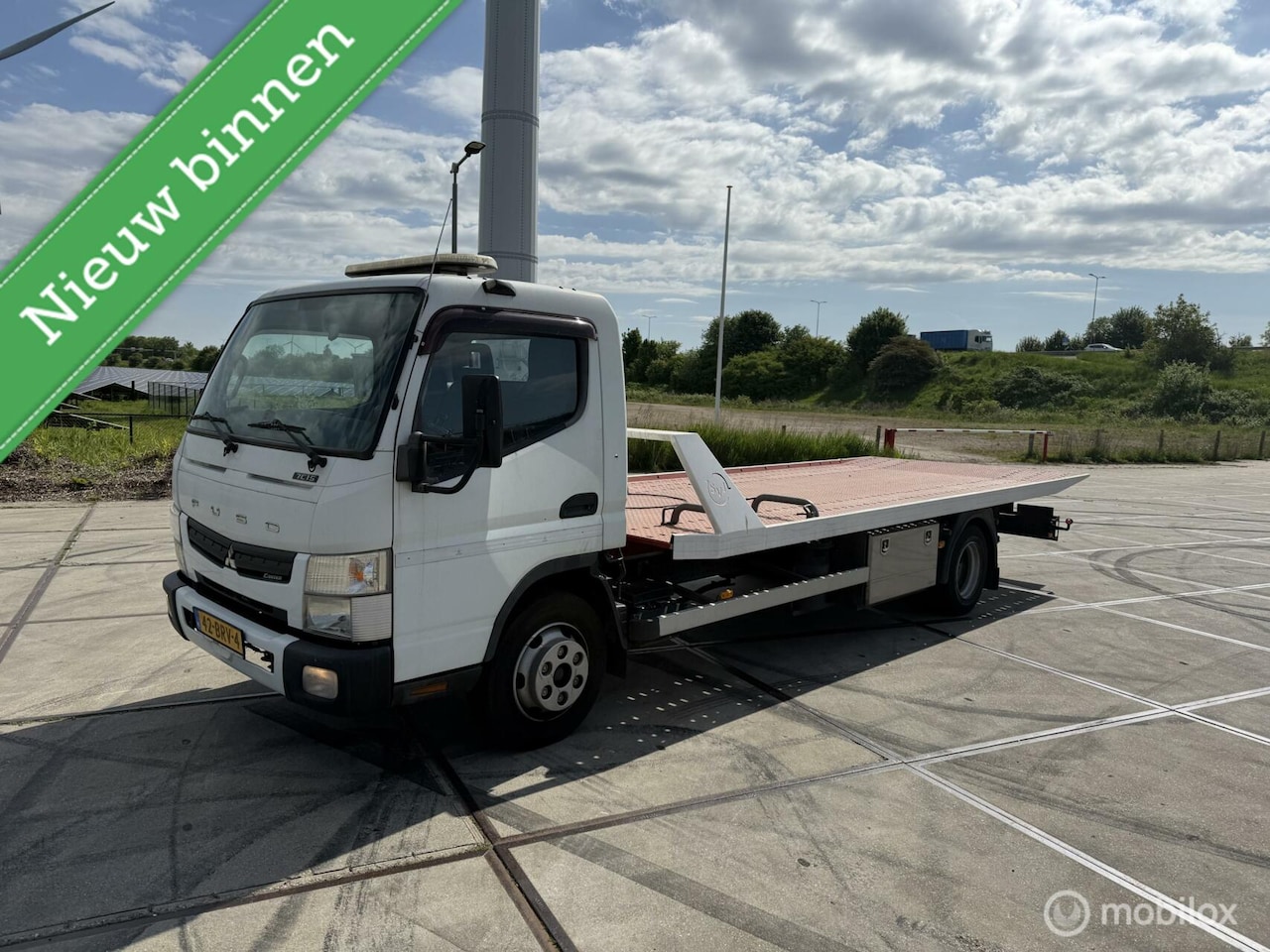 Mitsubishi Canter - fuso Fuso Afsleepwagen takelwagen oprijwag - AutoWereld.nl