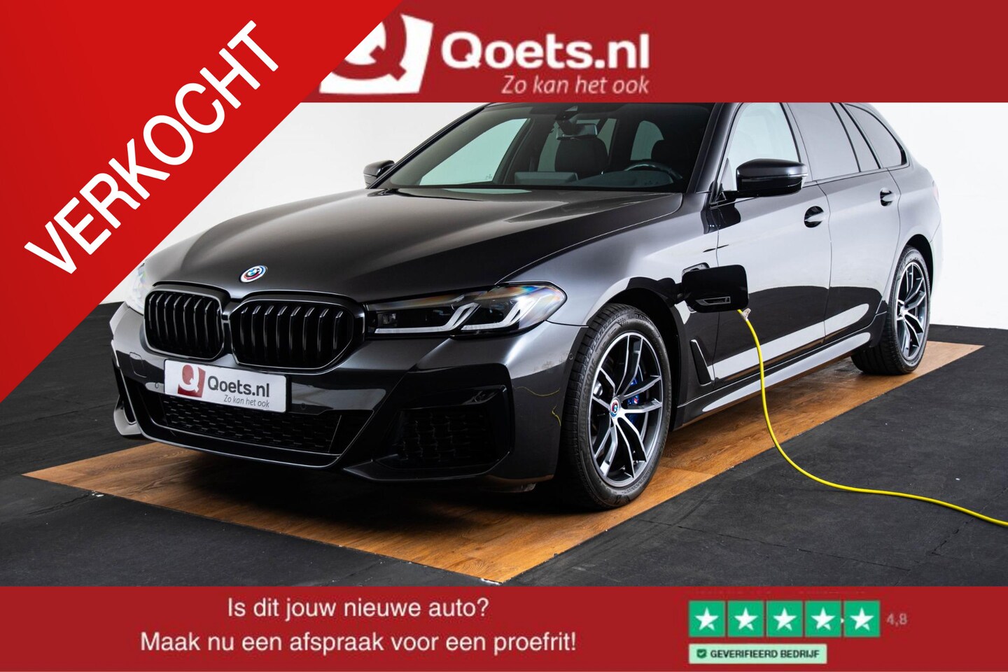 BMW 5-serie Touring - 530e xDrive High Executive M Sport - Trekhaak - Panoramadak - Getinte ruiten - Comfort Acc - AutoWereld.nl