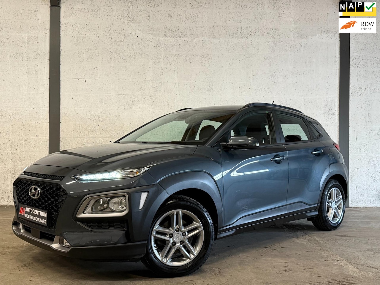 Hyundai Kona - 1.0 T-GDI Navi Carplay|Camera|Cruise|Clima|Dealer Onderhouden !! - AutoWereld.nl