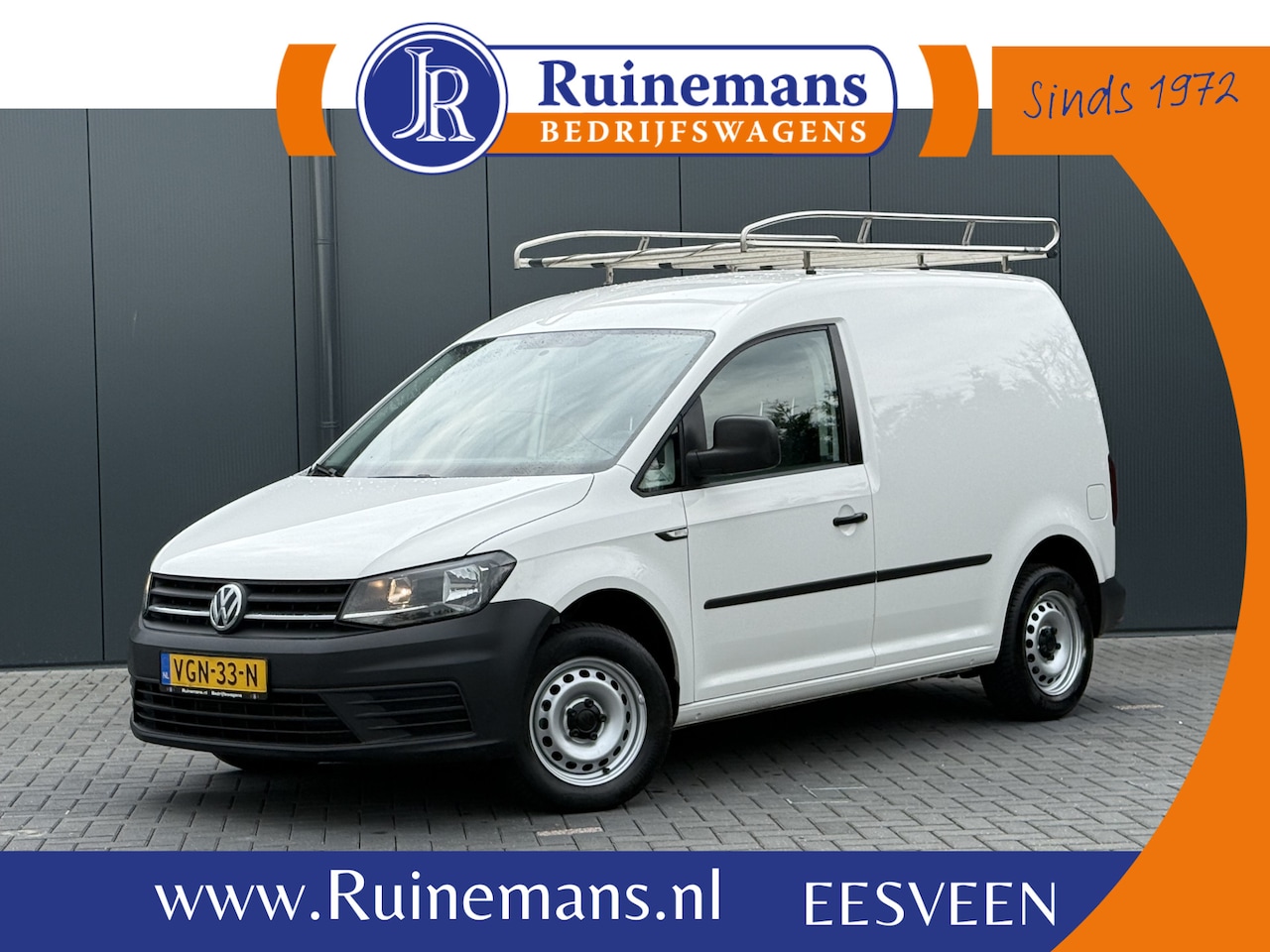 Volkswagen Caddy - 2.0 TDI / L1H1 / 1e EIG. / TREKHAAK / IMPERIAAL / AIRCO / INRICHTING - AutoWereld.nl