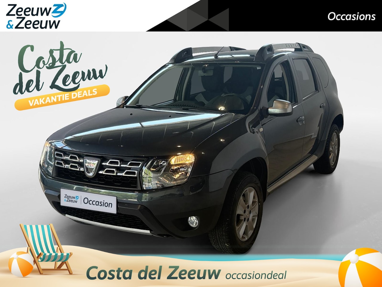 Dacia Duster - 1.2 TCe 4x2 Blackshadow *Navi+Camera*Parkeersensoren*Airco*Cruise Control*Dealer onderhoud - AutoWereld.nl