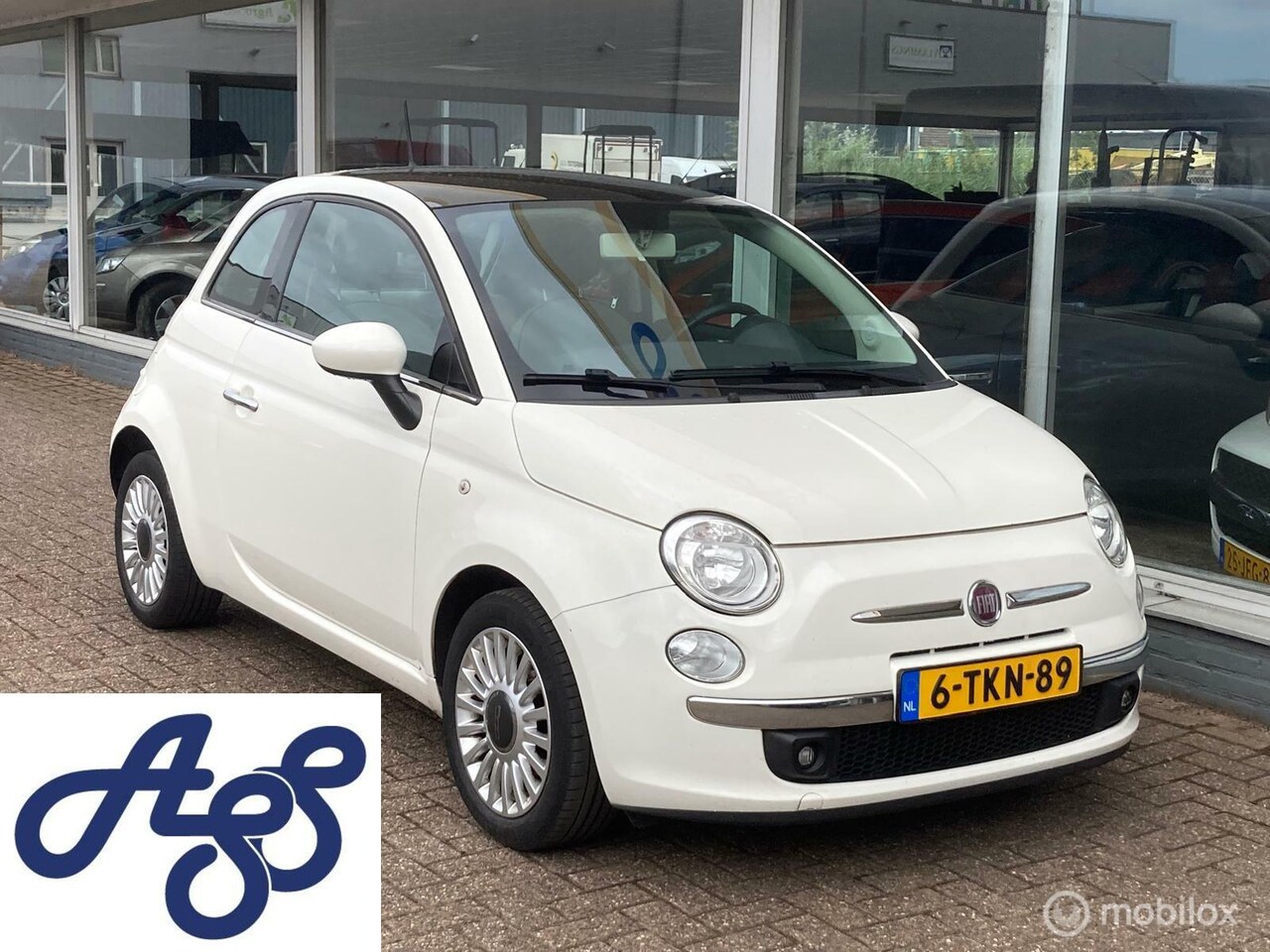 Fiat 500 - 0.9 TwinAir Lounge bj 9-2012 APK Mrt 26 199636 km - AutoWereld.nl