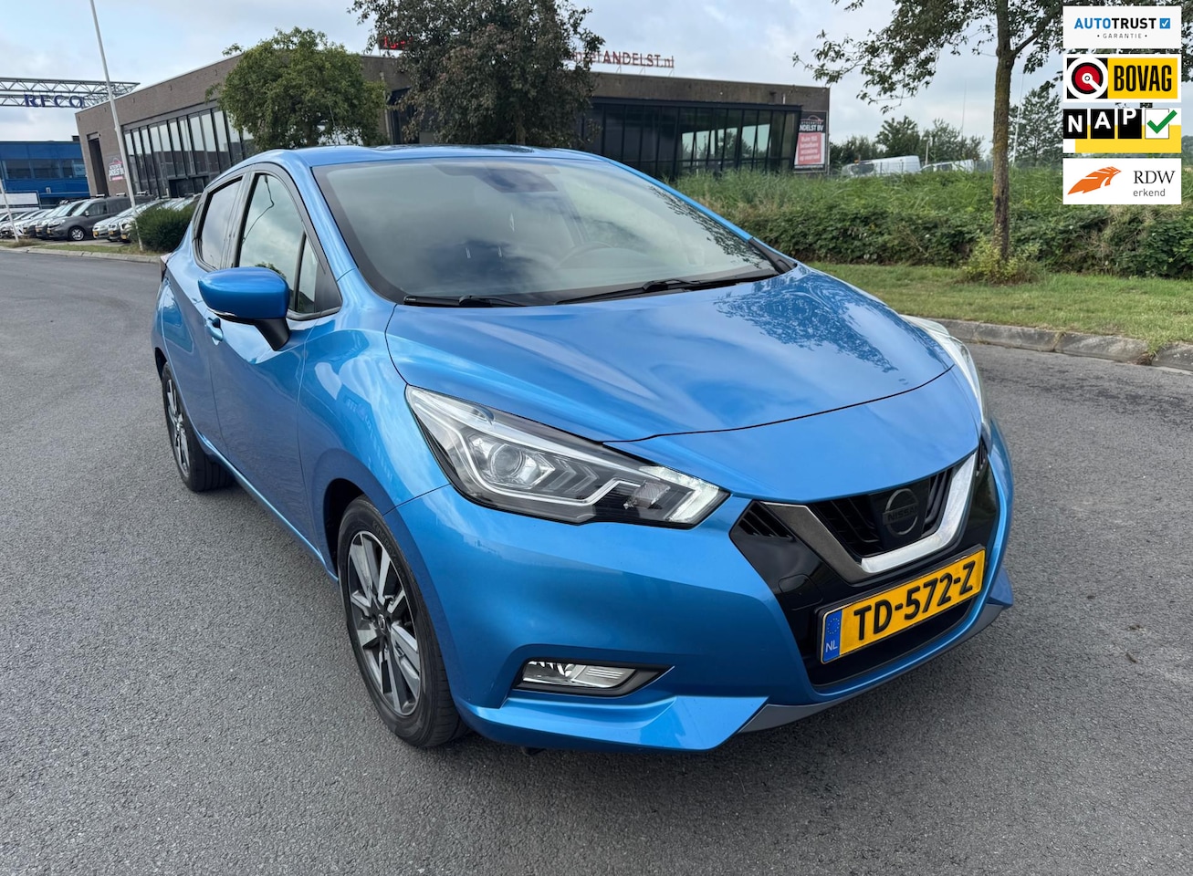Nissan Micra - 0.9 IG-T N-Connecta 0.9 IG-T N-Connecta, 5drs, Cam, Stoelverw, Navi, Cruise, Keyless, Geen import, Nap, Volled - AutoWereld.nl