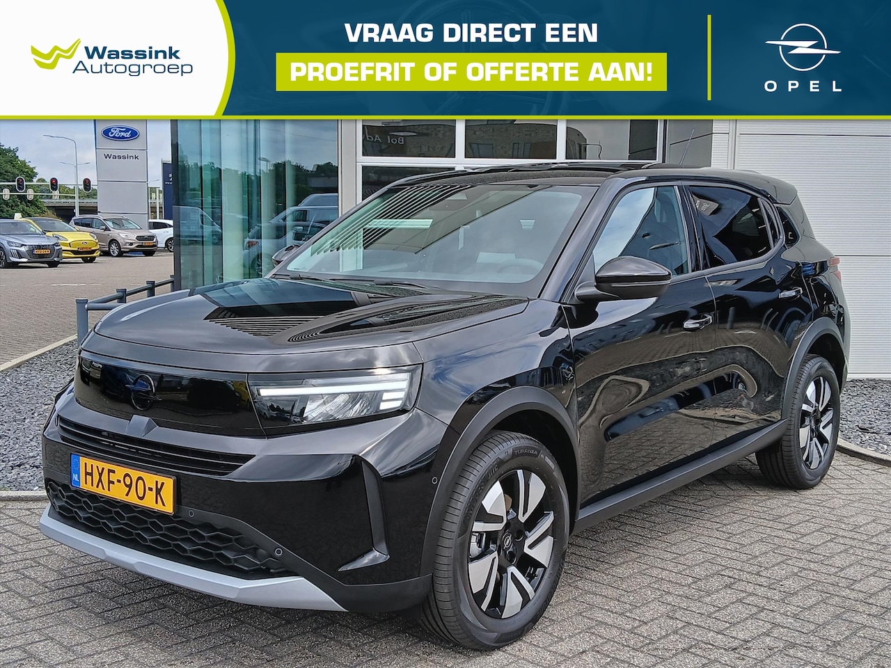 Opel Frontera - 1.2 Turbo Hybrid 100pk eDCT GS | Navigatie | Licht metalen velgen 17" | - AutoWereld.nl