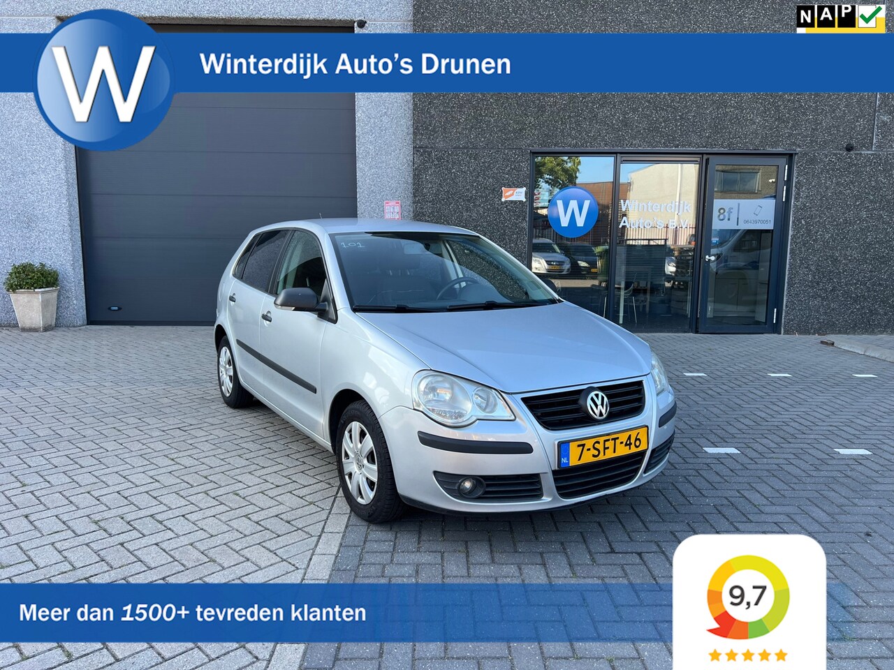 Volkswagen Polo - 1.2-12V Trendline Airco! 5Drs! Elek.r! Apk! - AutoWereld.nl