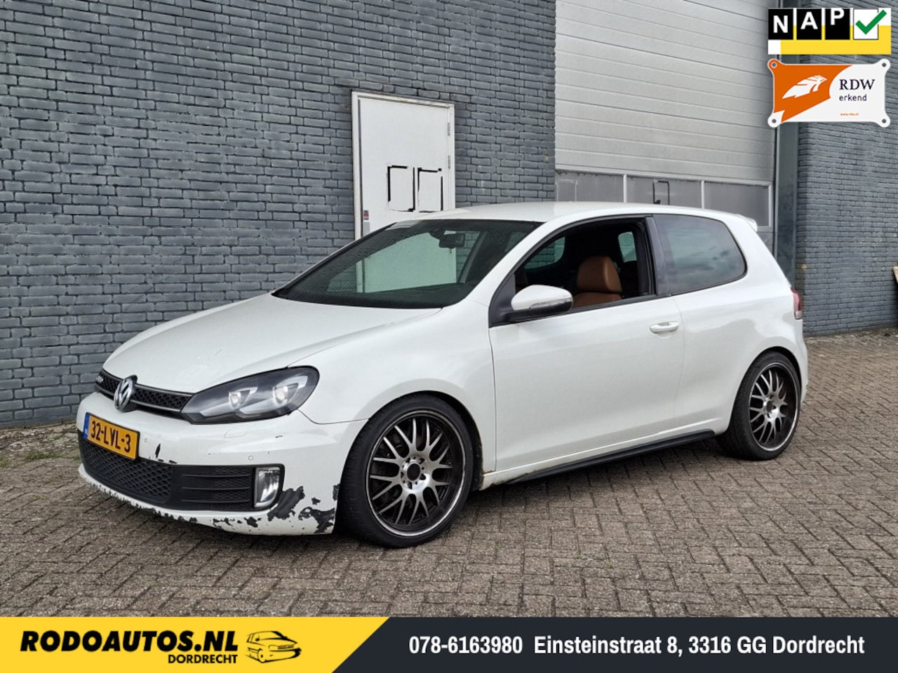 Volkswagen Golf - 2.0 GTD TDI 3Drs Navi/Leer/Airco LEES TEKST! - AutoWereld.nl