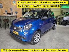 Smart Forfour - 1.0 Passion Licht- en regensensor - garantie - climate control - cruise control - etc