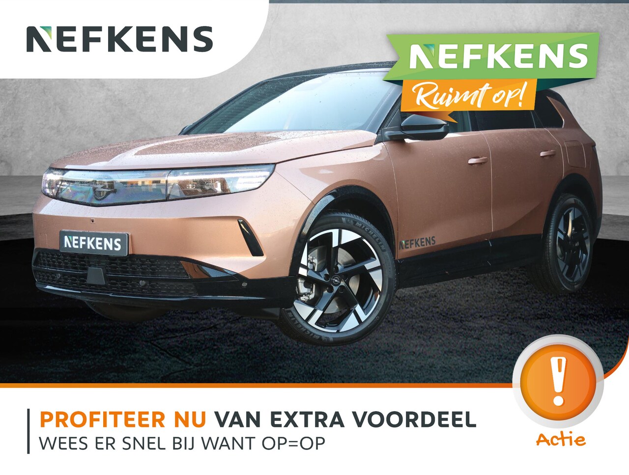 Opel Grandland Electric - GS 82 kWh 213PK | AUTOMAAT | AppleCarPlay/AndroidAuto | Adaptive Cruise Control | 360'Came - AutoWereld.nl