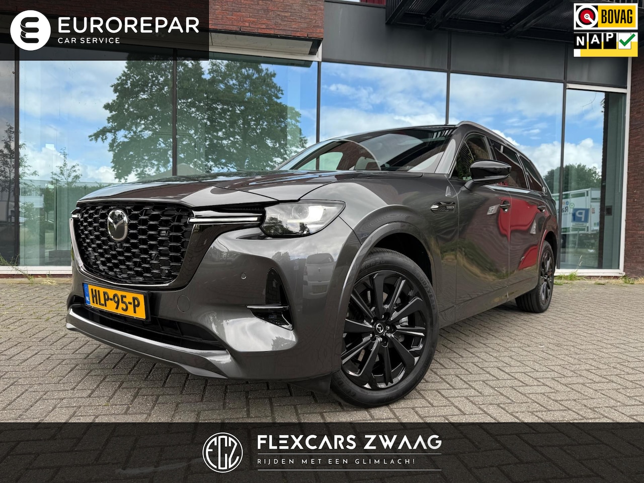 Mazda CX-80 - 2.5 e-SkyActiv PHEV Takumi Plus - Automaat - Panoramadak - Leder - Bose - AutoWereld.nl