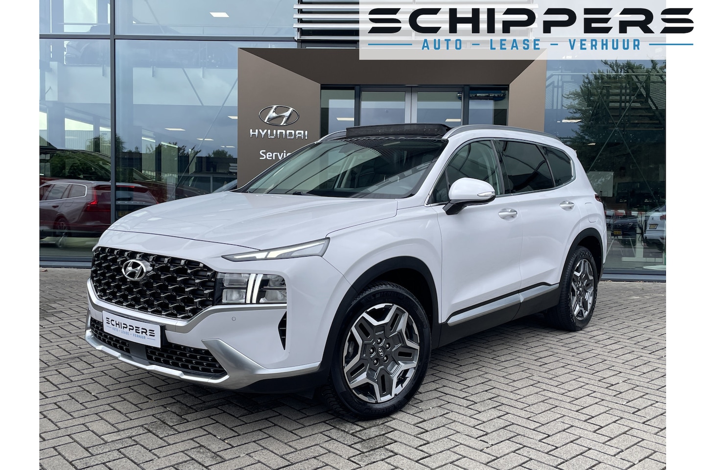 Hyundai Santa Fe - 1.6 T-GDI PHEV Comfort Smart Sky 7persoons | Plug-in Hybrid | Trekhaak - AutoWereld.nl