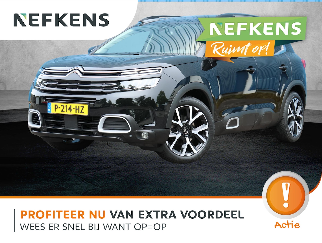 Citroën C5 Aircross - 1.2 130PK Business Plus | Schuifkanteldak | Alcantara/Lederen Bekleding | Cruise Control | - AutoWereld.nl