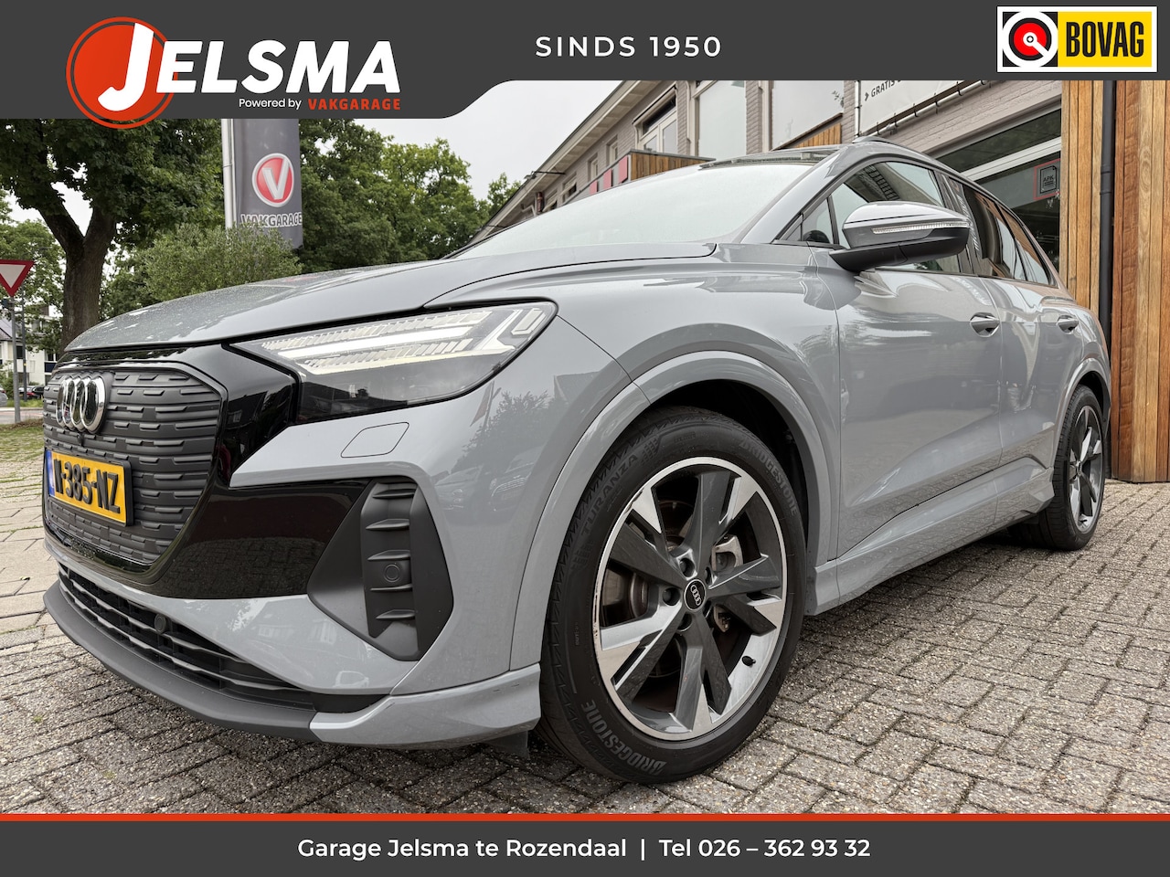 Audi Q4 e-tron - 40 Launch edition Advanced 77 kWh, Navi & CarPlay Sonos - AutoWereld.nl