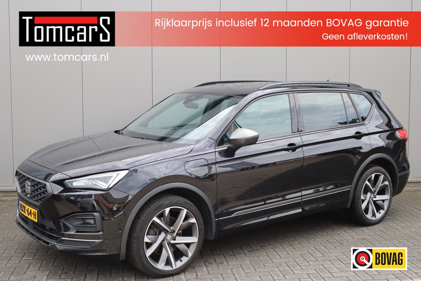 SEAT Tarraco - 1.4 TSI e-Hybrid PHEV FR Trekhaak/Leder/20-inch/Open-dak/Winter-pack/Keyfree - AutoWereld.nl