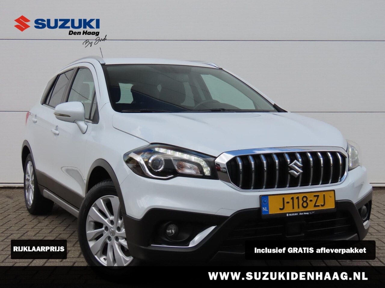 Suzuki S-Cross - 1.4 Boosterjet Select Smart Hybrid/ Navigatie/ Climate controle / Apple carplay/ Android a - AutoWereld.nl