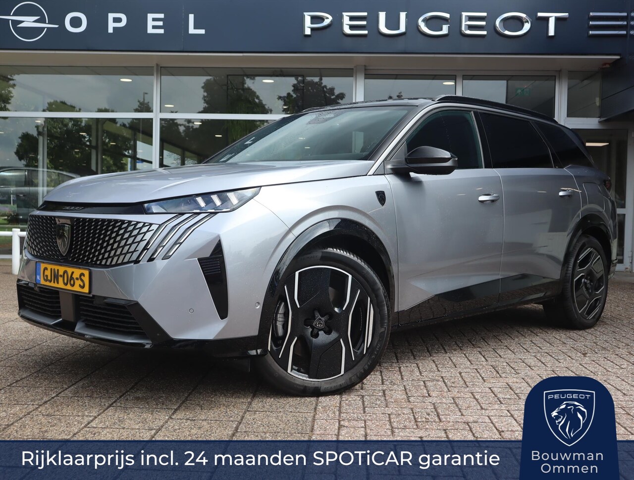 Peugeot e-5008 - New GT SUV EV 73 kWh 210pk Automaat, Rijklaarprijs, Navigatie 360-camera Adaptieve cruise - AutoWereld.nl