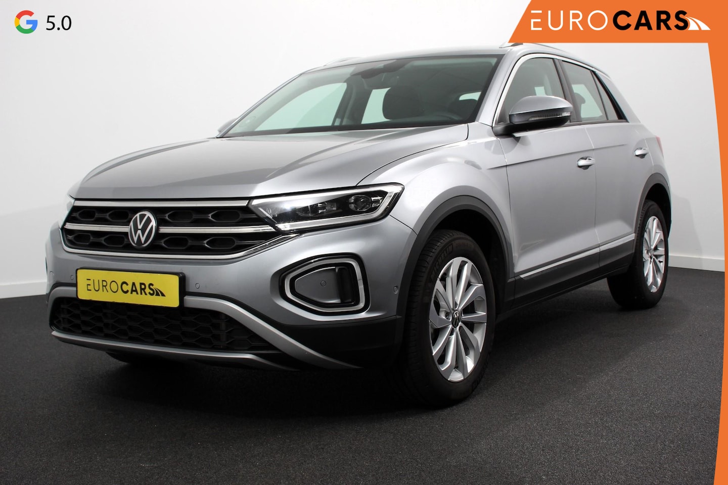 Volkswagen T-Roc - 1.5 TSI 150pk DSG Style Navigatie Apple Carplay/Android Auto Parkeersensoren Camera Adapti - AutoWereld.nl