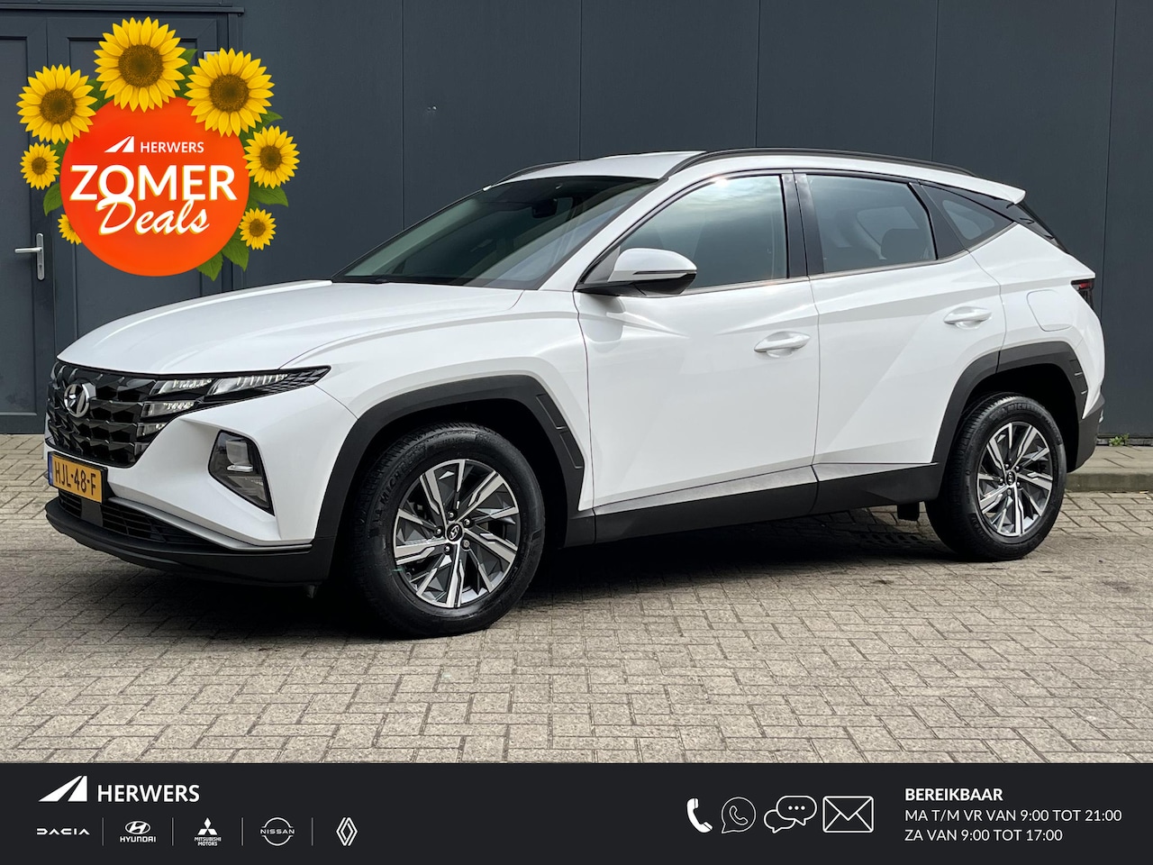 Hyundai Tucson - 1.6 T-GDI HEV 230pk Comfort Automaat / Trekgewicht 1.650 kg / Navigatie / Adaptieve CC / D - AutoWereld.nl