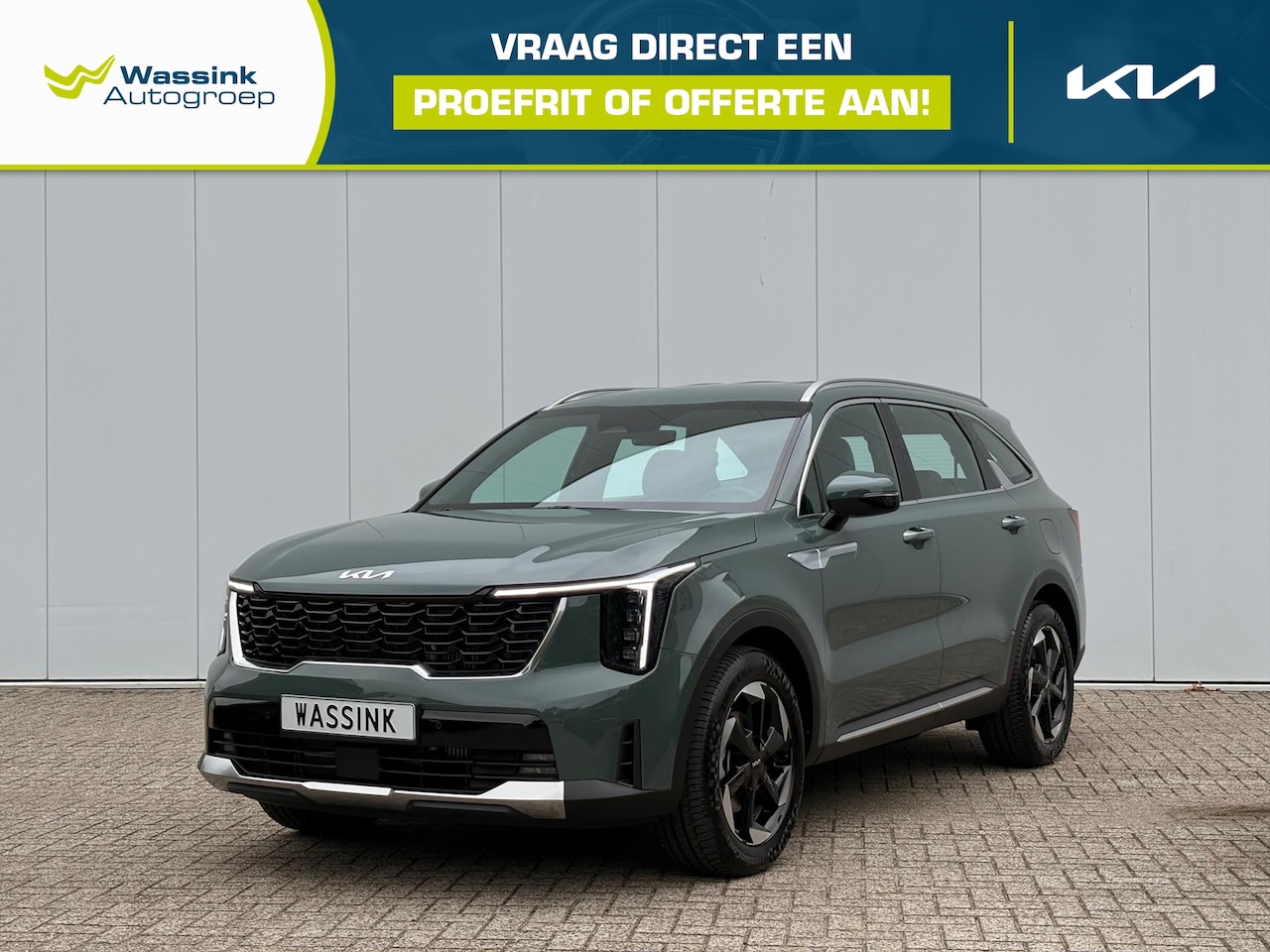 Kia Sorento - 1.6 T-GDi 253pk Plug-in Hybrid AWD DynamicLine | Stoel- en Stuurverwarming | Lane Keeping - AutoWereld.nl