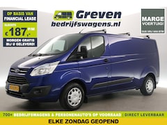 Ford Transit Custom - 290 2.2 TDCI L2H1 | MARGE | Airco Cruise Camera Trekhaak Navi PDC 3 Persoons