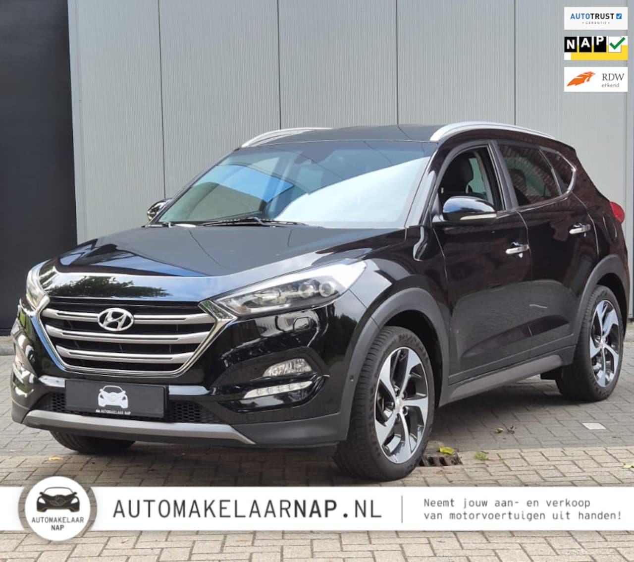 Hyundai Tucson - 1.6 T-GDi Premium 4WD / Onderhoudsbeurt / 4WD / 177PK / Org. NL / - AutoWereld.nl