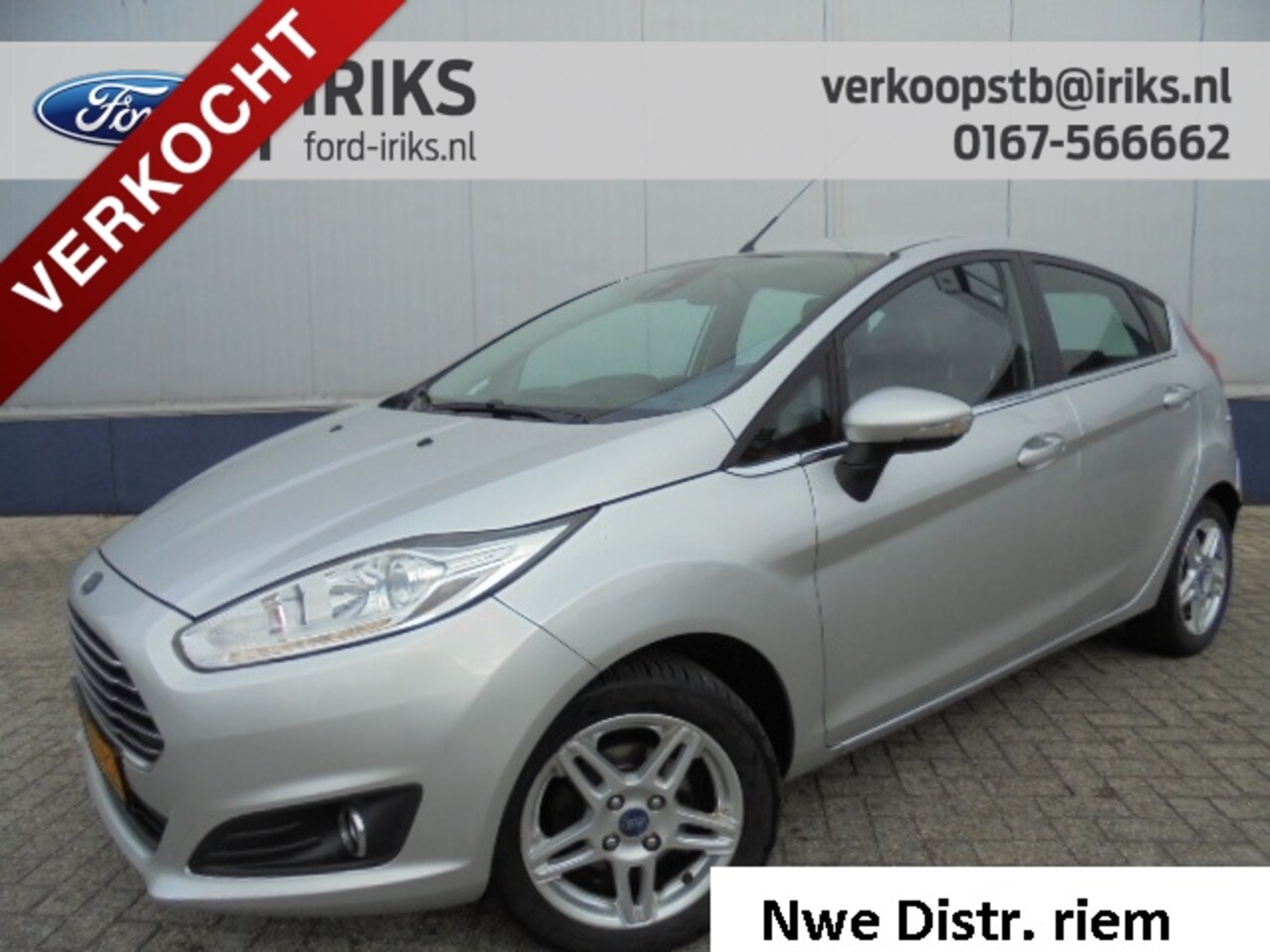Ford Fiesta - 1.0 EcoBoost 100PK 5D S/S Titanium Nieuwe distributieriem - AutoWereld.nl