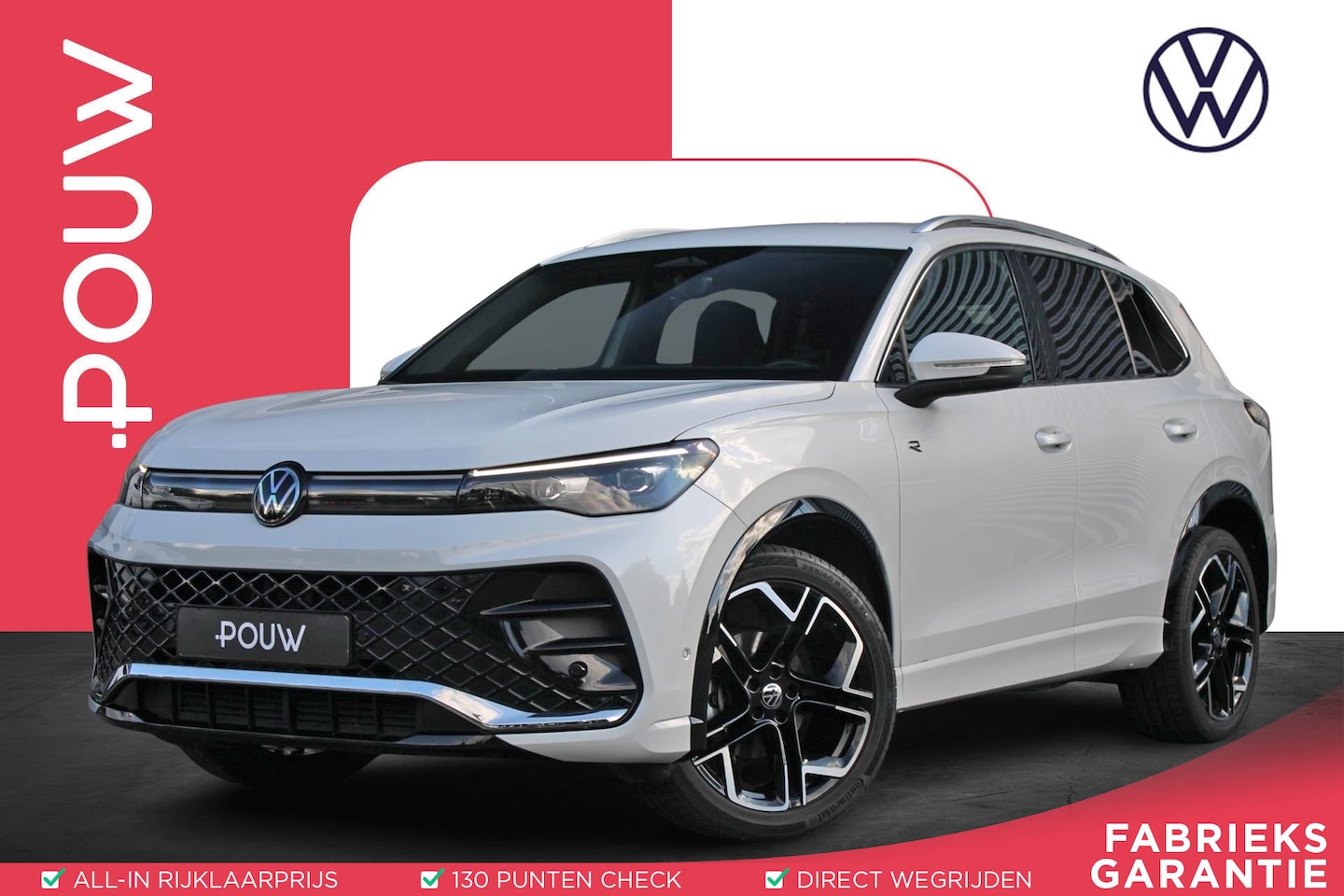 Volkswagen Tiguan - 1.5 eTSI 150pk DSG R-Line Business | Comfort Pakket | Assistance Pakket - AutoWereld.nl