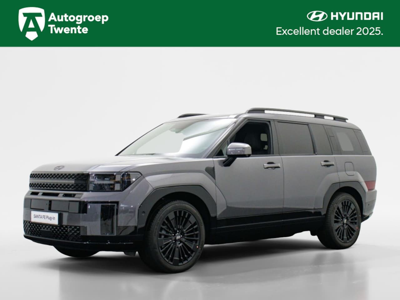 Hyundai Santa Fe - 1.6 T-GDI PHEV | Black line | 6 zitter | 360 camera | - AutoWereld.nl