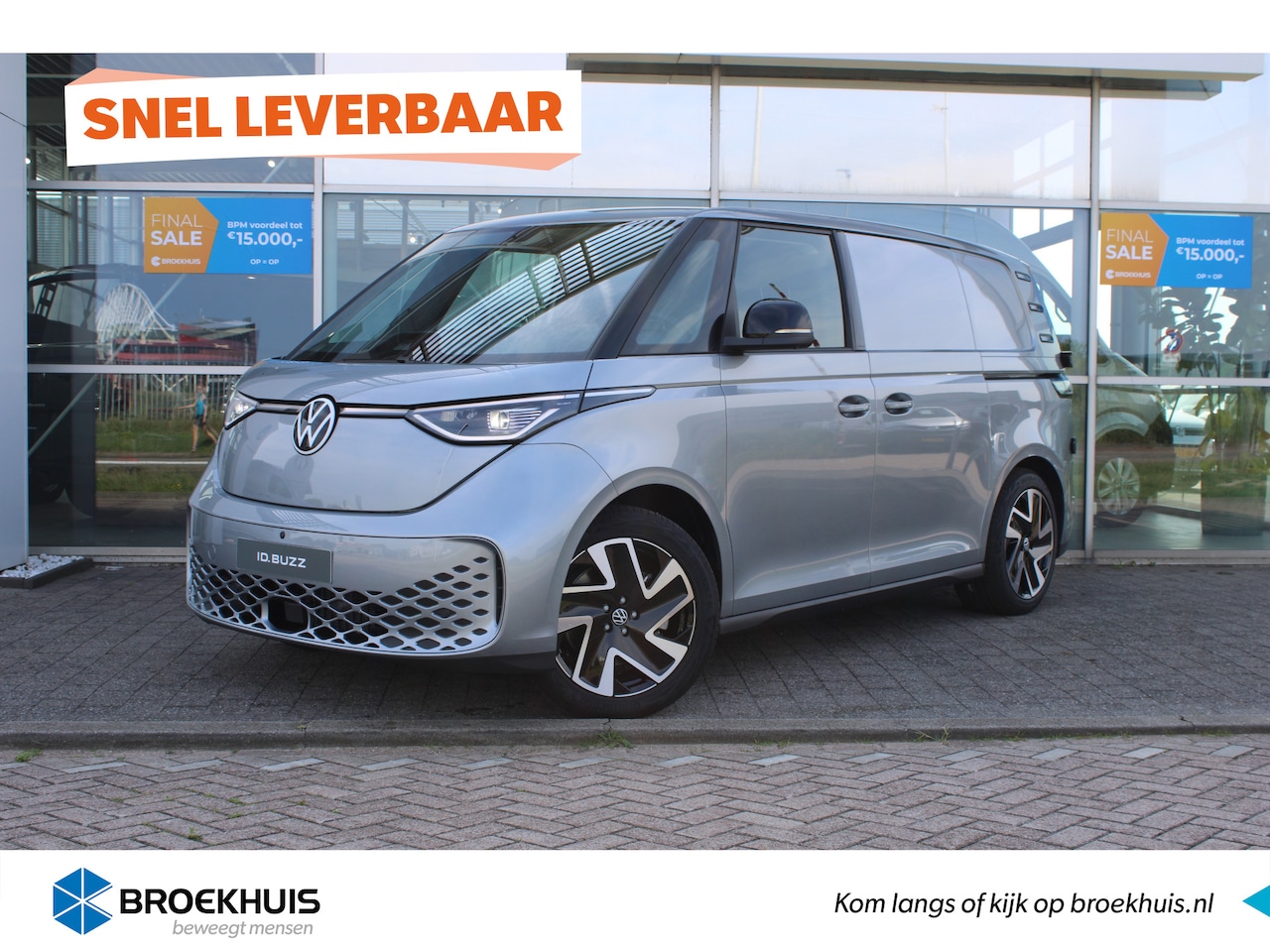 Volkswagen ID. Buzz Cargo - Anniversary Edition 4MOTION | 79 kWh | 340 pk | Dubbele Schuifdeur | Trekhaak | Adaptive C - AutoWereld.nl