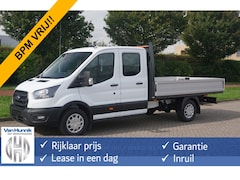 Ford Transit - 350L 170PK Doka L4 RWD BPM VRIJ Airco, Camera, 230V Omv. 3.5T Trekhaak NR. 410
