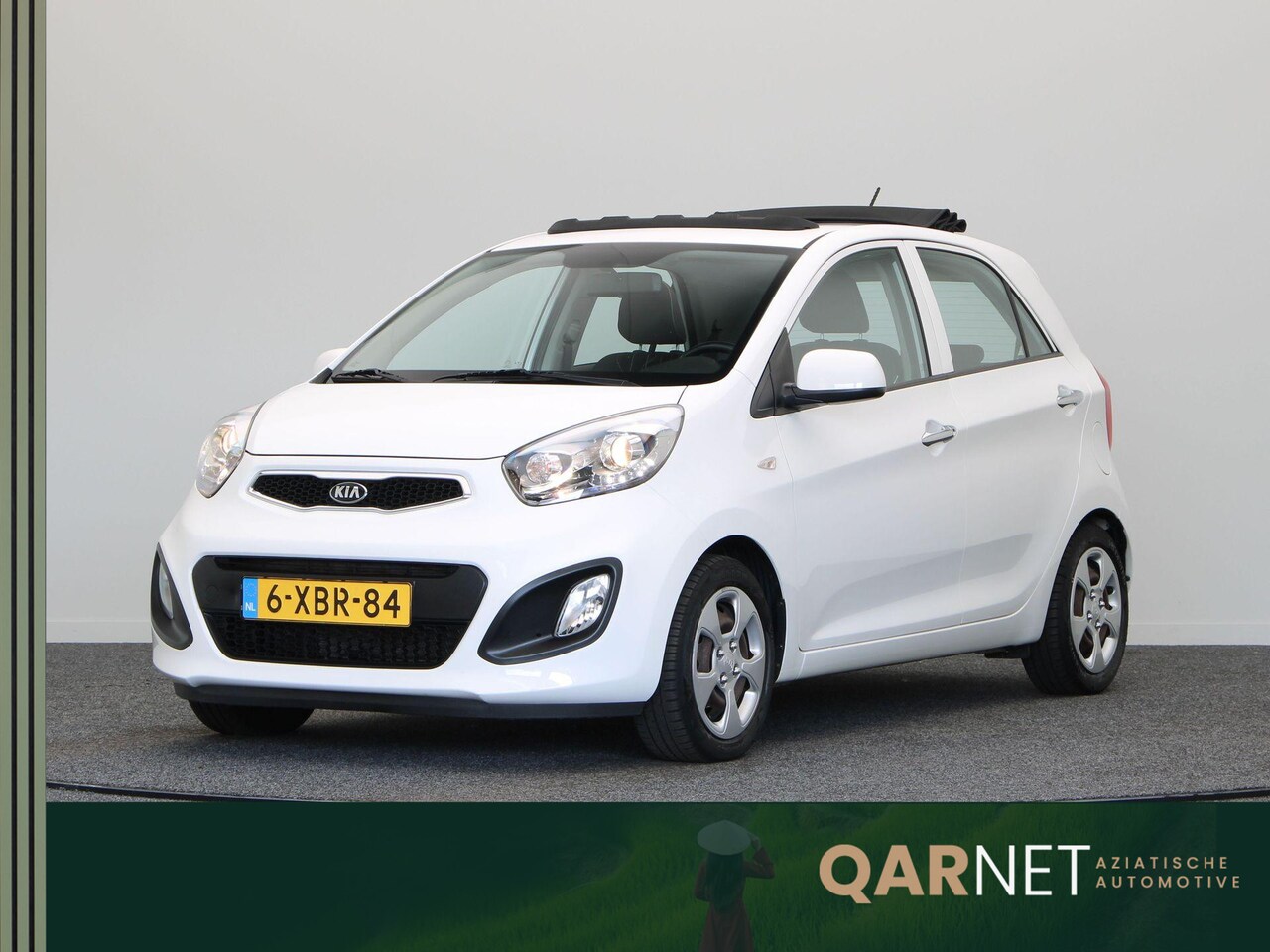 Kia Picanto - 1.0 CVVT BusinessLine | Elektrisch Vouwdak | Slechts 67.398km | Airco | Multifunctioneel S - AutoWereld.nl