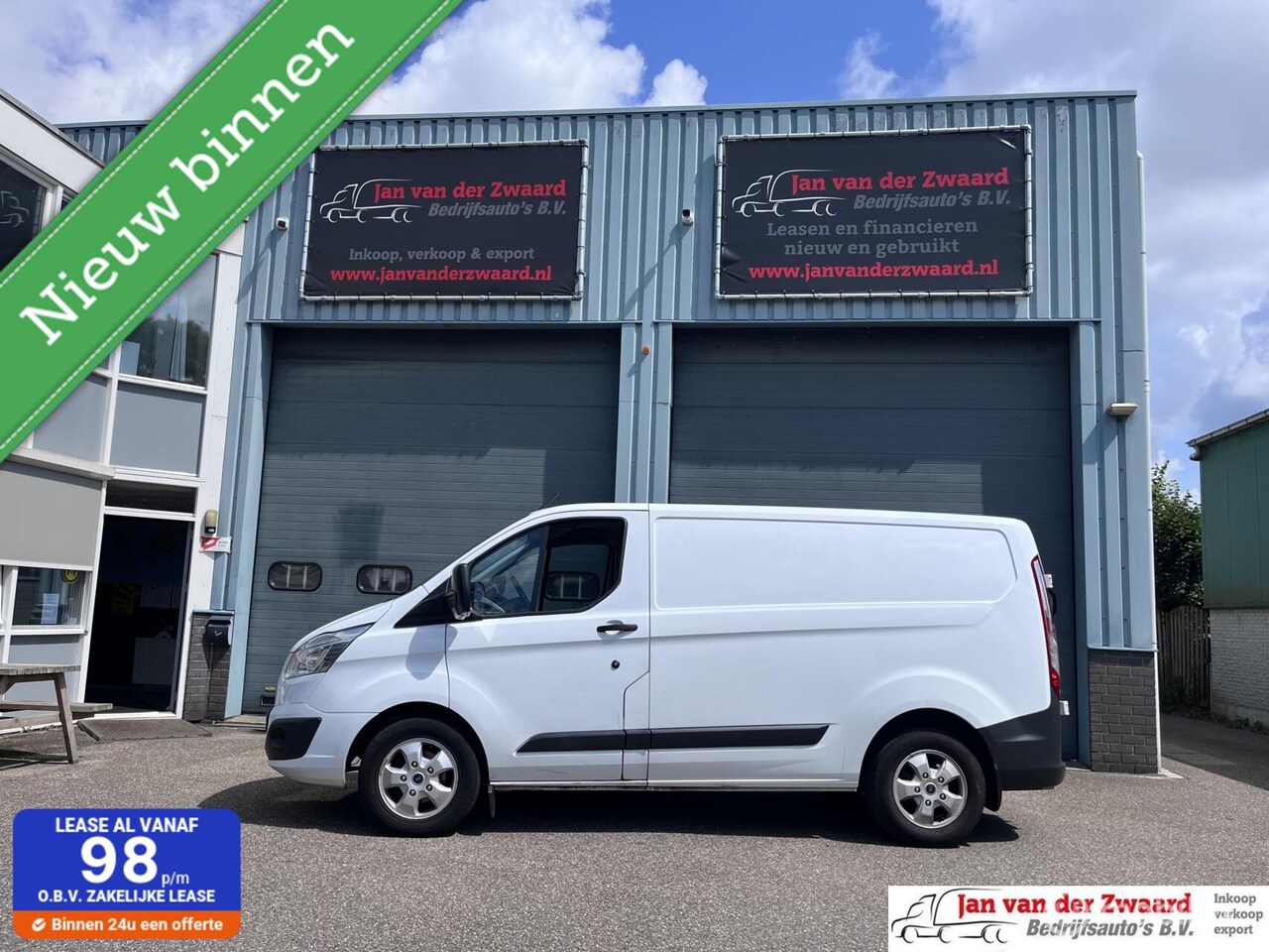 Ford Transit Custom - 270 2.2 TDCI L1H1 Economy Edition AIRCO 3 zitplaatsen - AutoWereld.nl