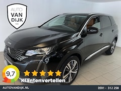 Peugeot 5008 - 1.2 PureTech Blue Lease Allure 7 pers AIRCO NAVI CRUISE APPLE CARPLAY LEER STOELVERW KEYLE