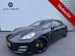 Porsche Panamera - 4.8 4S Schuifdak NAP Black optik Leer Xenon