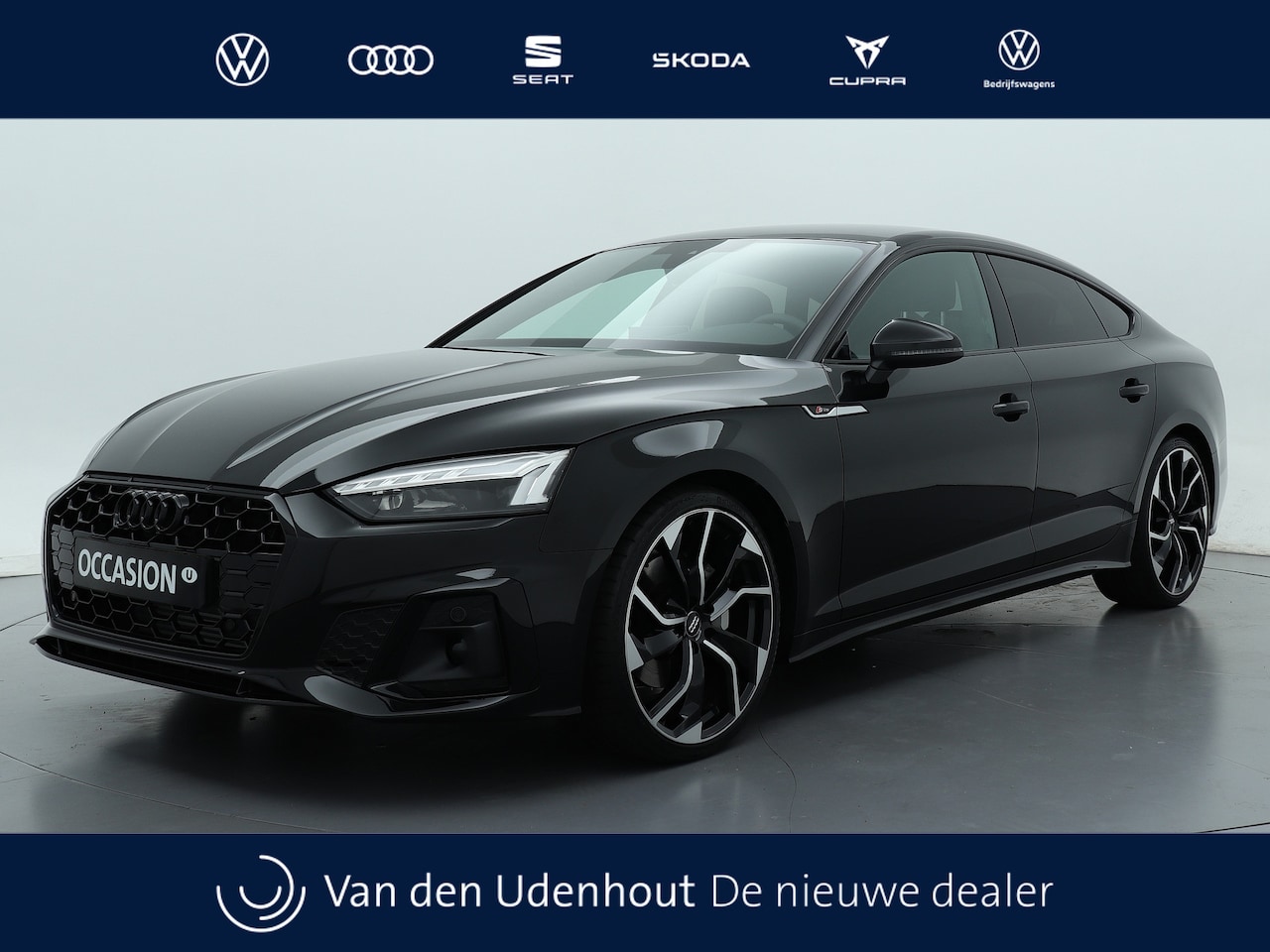 Audi A5 Sportback - 40 TFSI 204Pk S Edition Competition | 20" LMV | Martrix LED | Zwart optiek | - AutoWereld.nl