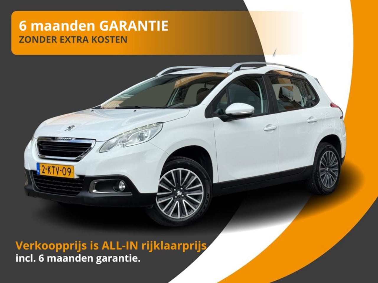 Peugeot 2008 - 1.2 VTi ACTIVE PREMIUM AIRCO/NAVI/TREKHK/43.000 KM/1E EIG./NL-AUTO - AutoWereld.nl