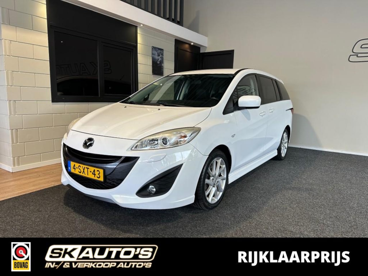 Mazda 5 - 2.0 EXECUTIVE 7-PERSOONS LEDER PDC CRUISE STOELV NAP! - AutoWereld.nl