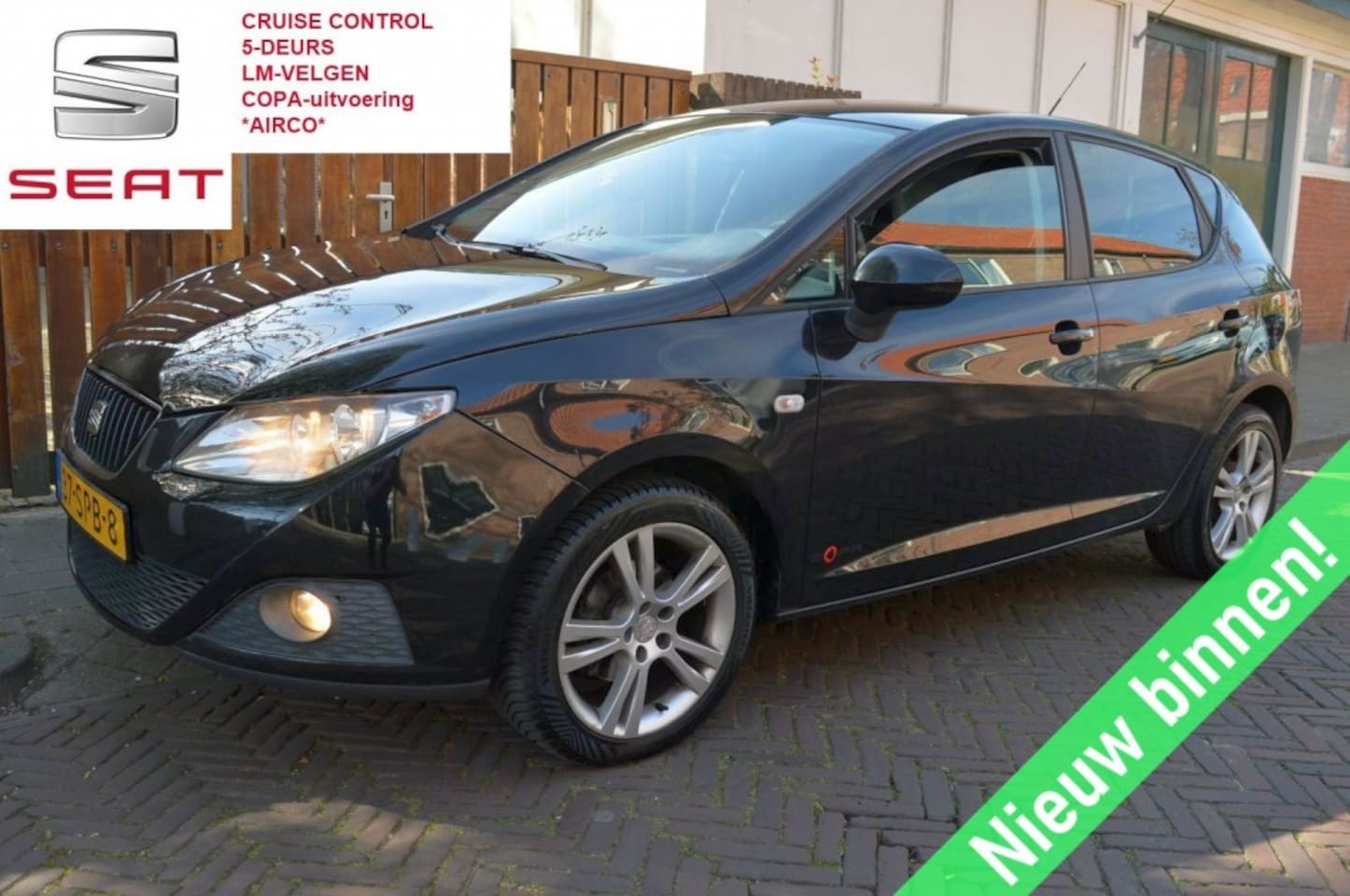SEAT Ibiza - 1.4 COPA SPORT 5-DEURS AIRCO NIEUWE DISTRIBUTIERIEM - AutoWereld.nl