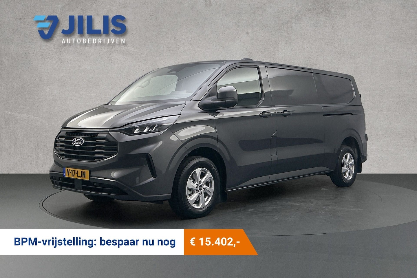 Ford Transit Custom - 2.0 170PK L2H Limited Automaat | BPM vrij | Twee keer schuifdeur | Adaptief cruise control - AutoWereld.nl