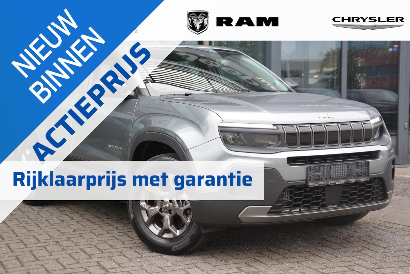 Jeep Avenger - 1.2 e-Hybrid Longitude - AutoWereld.nl
