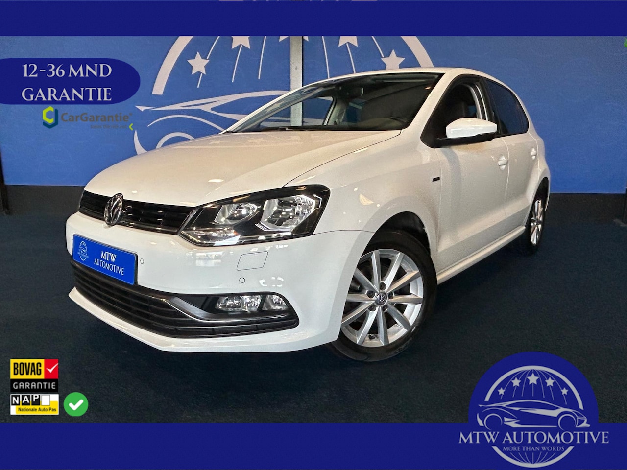 Volkswagen Polo - 1.2 TSI 90-PK / HIGHLINE - LOUNGE / FULL OPTIONS - AutoWereld.nl