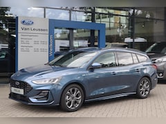 Ford Focus Wagon - 155PK HYBRID ST-LINE-X AUTOMAAT TREKHAAK BLISS LED STOEL/STUUR/VOORRUITVERW. NAVI APPLE/AN